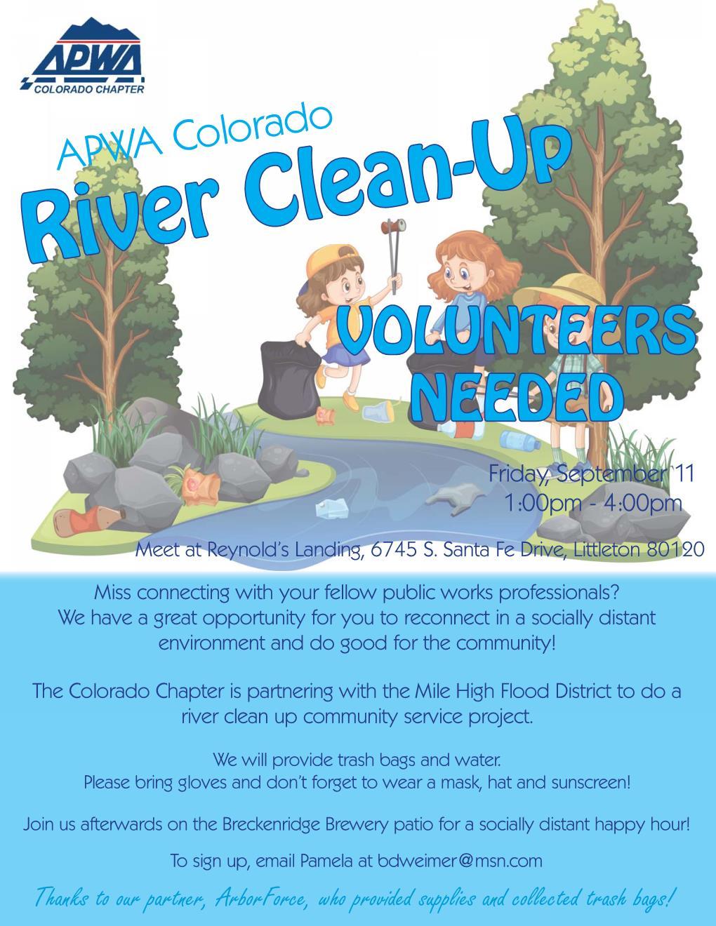 River Cleanup Flyer